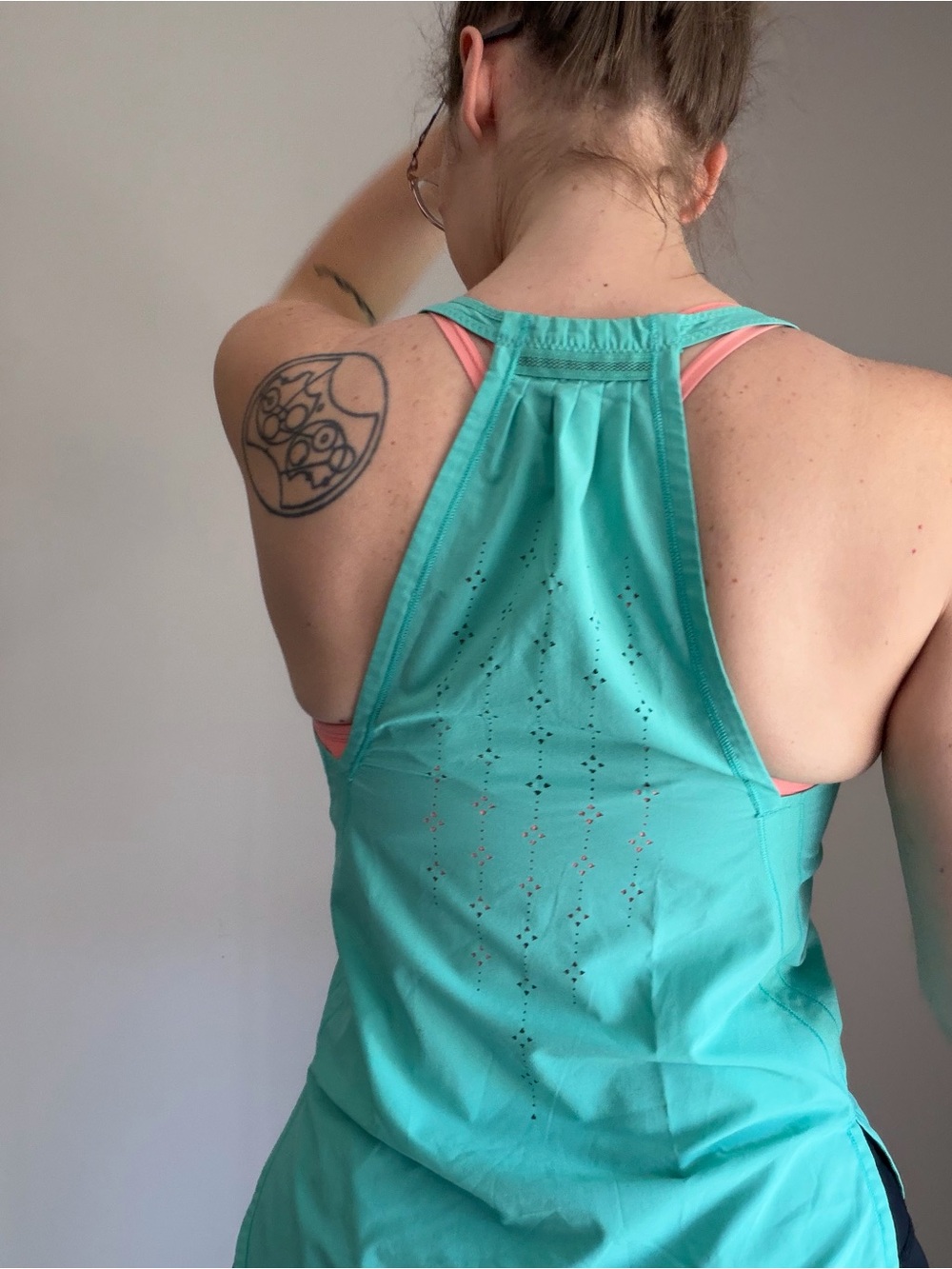lululemon athletica teal tank
